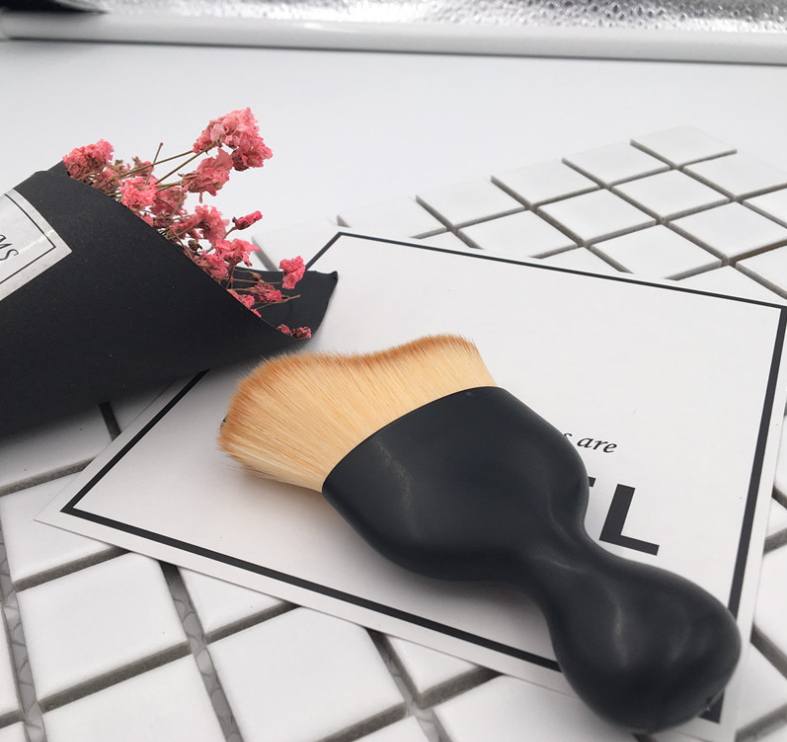 Car interior crevice dust brush