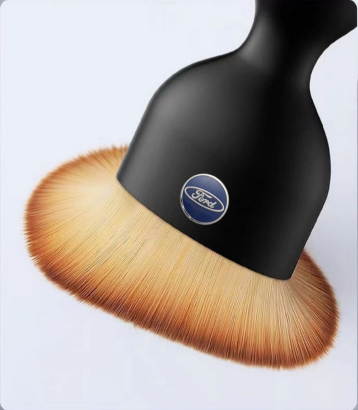 Car interior crevice dust brush