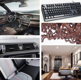 Car interior crevice dust brush