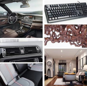 Car interior crevice dust brush