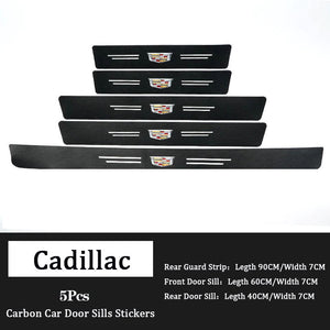 Carbon Car Door Sills Stickers( 4PCS )