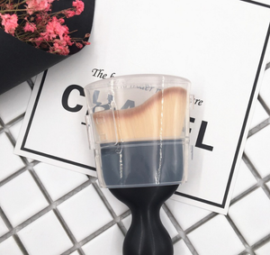 Car interior crevice dust brush