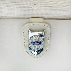 Diamond-studded Multifunctional Car Glasses Holder