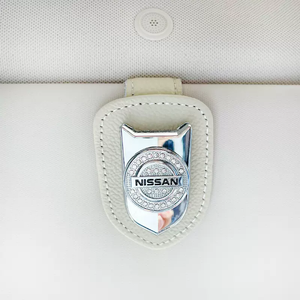 Diamond-studded Multifunctional Car Glasses Holder