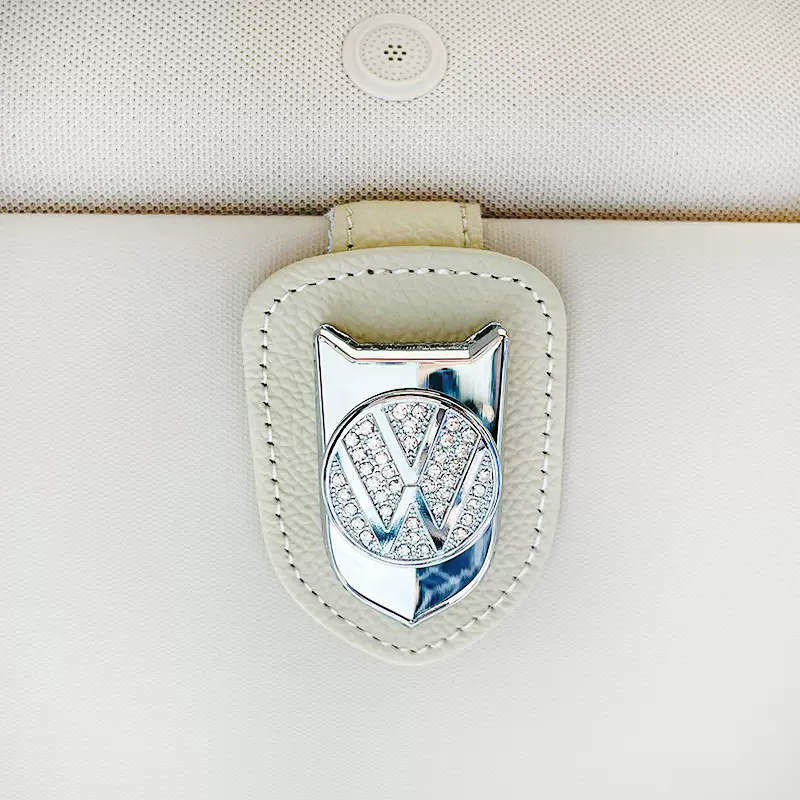 Diamond-studded Multifunctional Car Glasses Holder