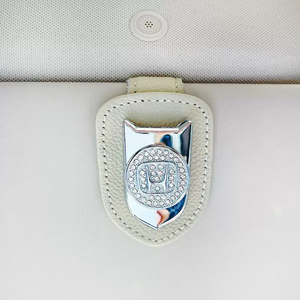 Diamond-studded Multifunctional Car Glasses Holder