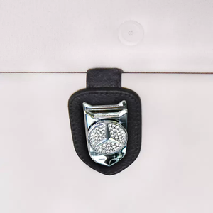 Diamond-studded Multifunctional Car Glasses Holder
