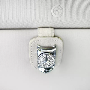 Diamond-studded Multifunctional Car Glasses Holder