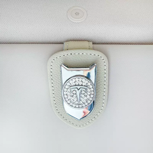 Diamond-studded Multifunctional Car Glasses Holder
