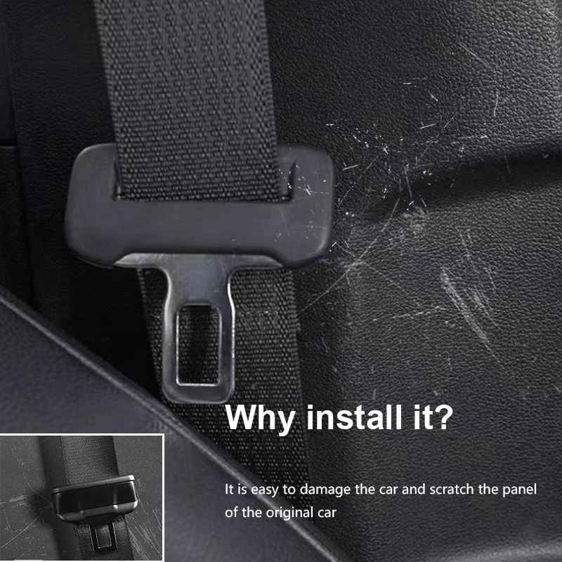 Car Seat Belt Buckle Protector