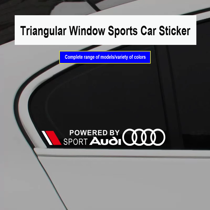Personalized Car Triangle Window Sports Car Sticker🌟4Pcs🌟