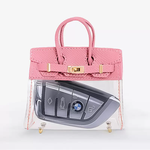 Mini Clear Ladies Key Tote