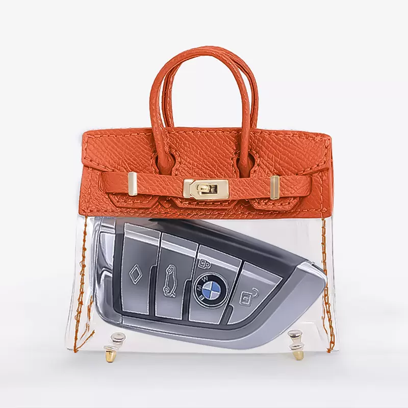 Mini Clear Ladies Key Tote
