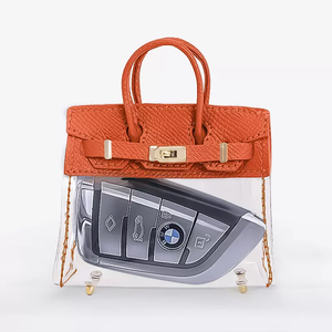 Mini Clear Ladies Key Tote