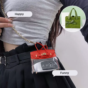 Mini Clear Ladies Key Tote