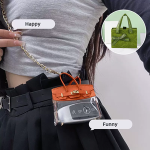 Mini Clear Ladies Key Tote