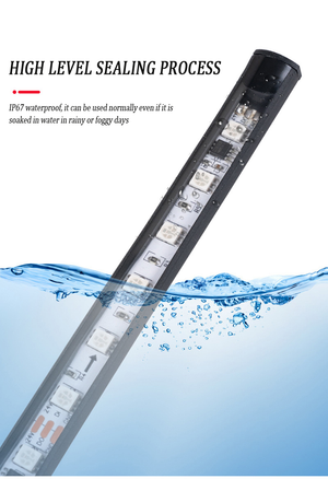 Truck Colorful Car Logo Light Bar