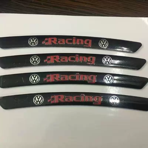 3D Personality Wheel Metal Car Sticker ( 4PCS )