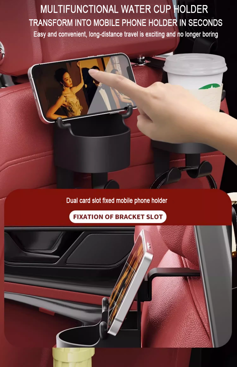 Car seat multifunctional water cup holder ✨2 Pcs✨