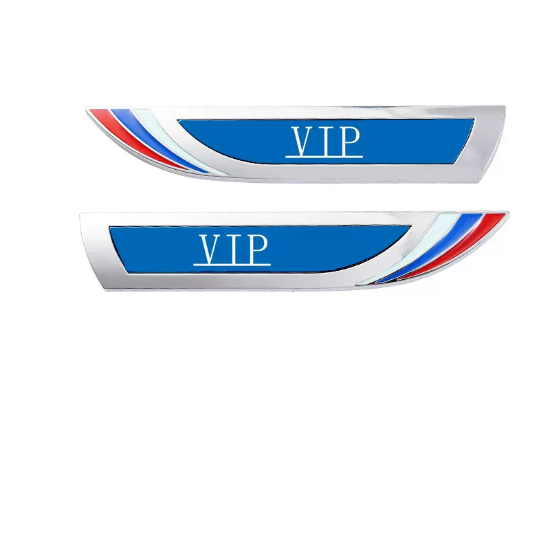 Three-dimensional Mirror Metal Fender Car Sticker✨2-pcs✨