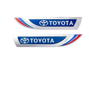 Three-dimensional Mirror Metal Fender Car Sticker✨2-pcs✨