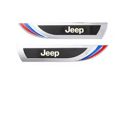 Three-dimensional Mirror Metal Fender Car Sticker✨2-pcs✨