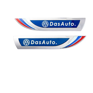 Three-dimensional Mirror Metal Fender Car Sticker✨2-pcs✨