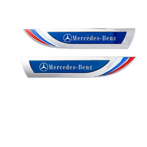Three-dimensional Mirror Metal Fender Car Sticker✨2-pcs✨