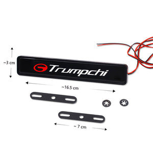 Stylish Atmosphere Car Center Grille LED Logo Light
