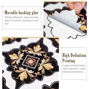 Tile Diagonal Sticker (21 PCS)
