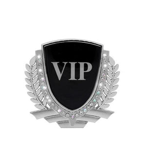 3D Wheat Ear Diamond Metal Creative Car Sticker