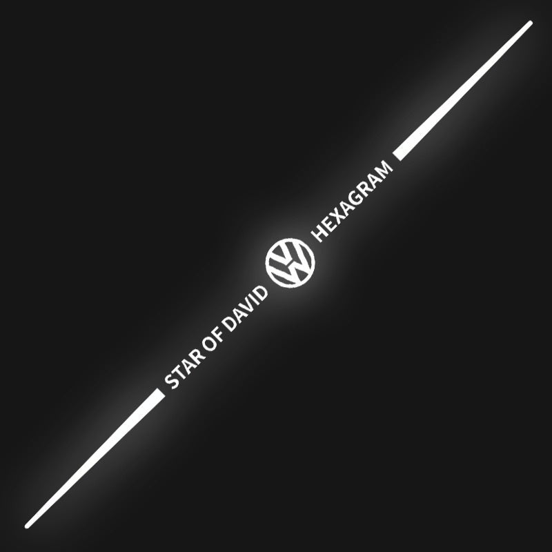 3D Colorful laser reflective car sticker ✨4PCS✨