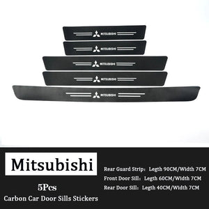 Carbon Car Door Sills Stickers( 4PCS )