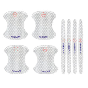 Reflective - Car Door Bowl Handle Anti-Scratch Damage Protector(8PCS)