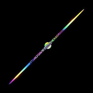 3D Colorful laser reflective car sticker 🔥4PCS🔥