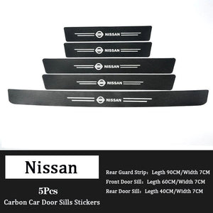 Carbon Car Door Sills Stickers( 4PCS )