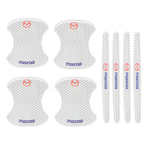 Reflective - Car Door Bowl Handle Anti-Scratch Damage Protector(8PCS)
