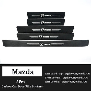Carbon Car Door Sills Stickers( 4PCS )