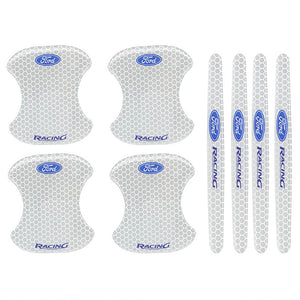 Reflective - Car Door Bowl Handle Anti-Scratch Damage Protector(8PCS)