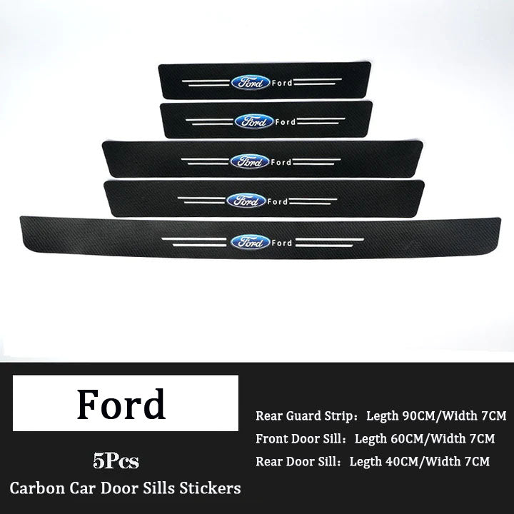 Carbon Car Door Sills Stickers( 4PCS )
