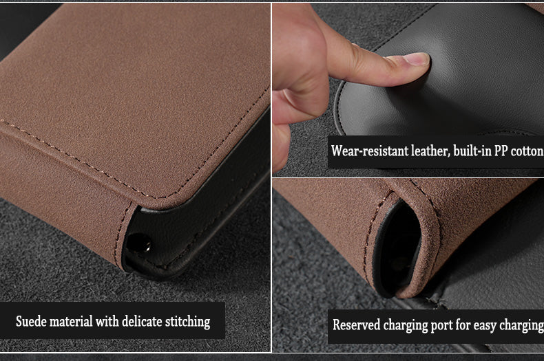 Premium Car Suede Gap Storage Box