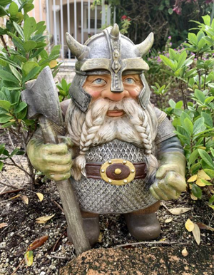 Viking Victor Norse Dwarf Gnome Statue