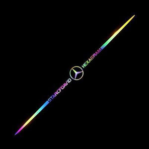 Colorful laser reflective car sticker ✨4PCS✨