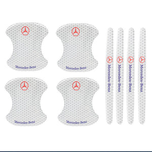 Reflective - Car Door Bowl Handle Anti-Scratch Damage Protector(8PCS)