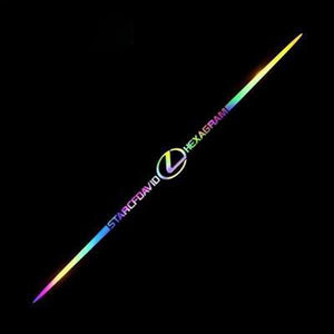 Colorful laser reflective car sticker ✨4PCS✨