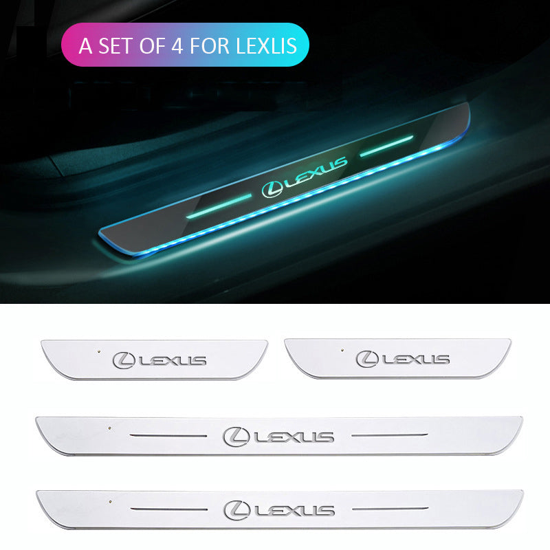 Automotive LED Colorful Door Sill Protective Atmosphere Light🎉Free Shipping🎉