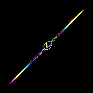 3D Colorful laser reflective car sticker 🔥4PCS🔥