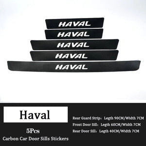 Carbon Car Door Sills Stickers( 4PCS )