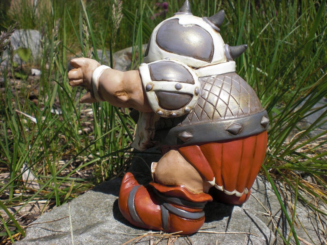 Viking Victor Norse Dwarf Gnome Statue