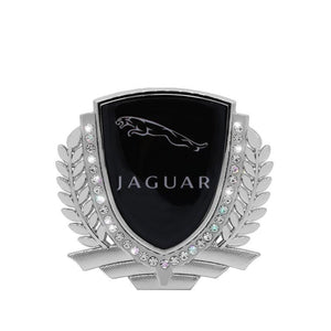 3D Wheat Ear Diamond Metal Creative Car Sticker